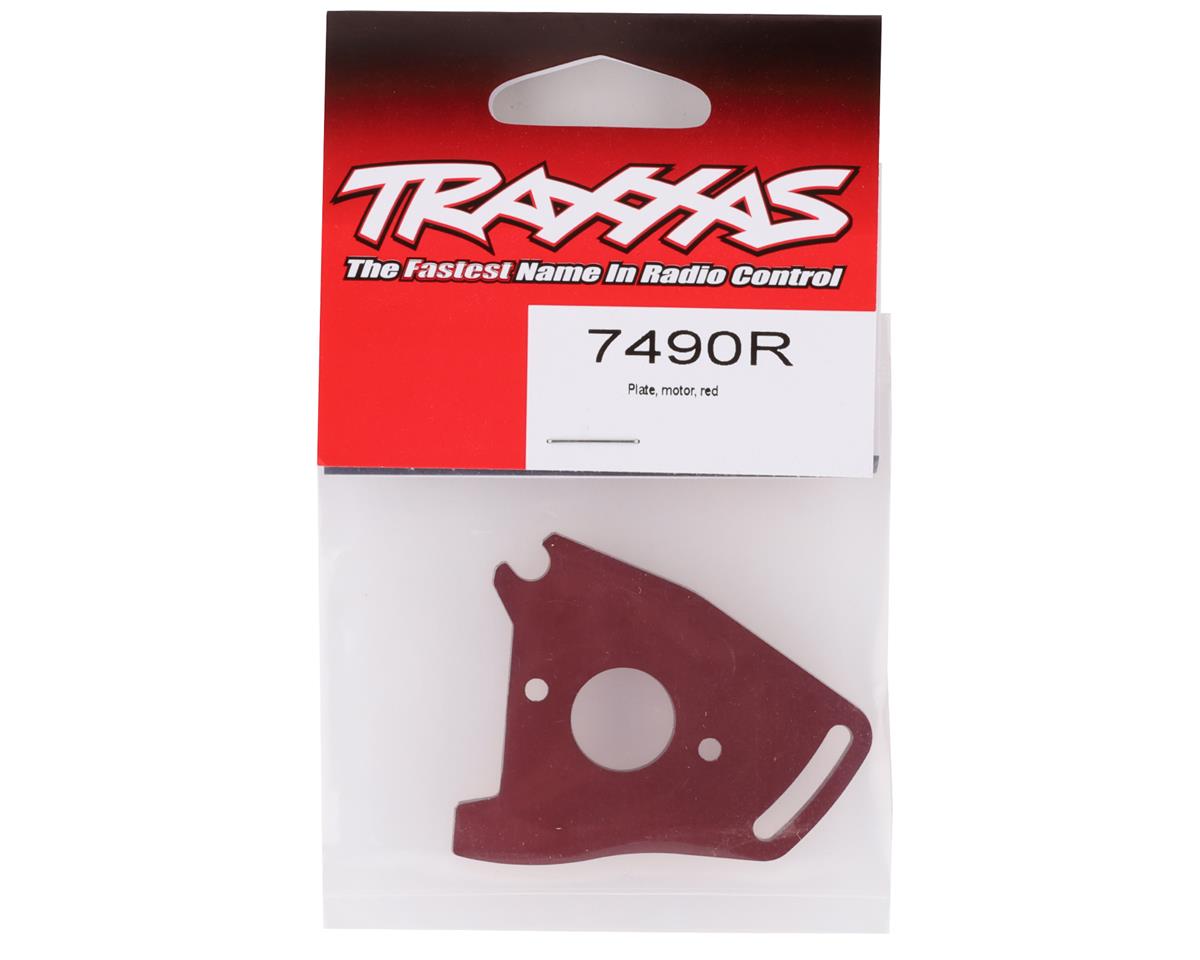 Traxxas Aluminum Motor Plate (Red)