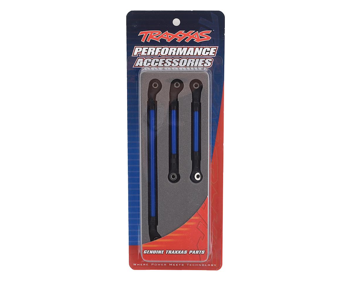 Traxxas TRX-4 Long Arm Lift Kit Steering Link Set (Blue)