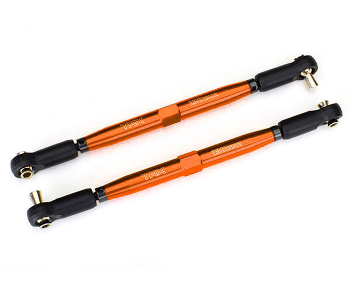 Traxxas X-Maxx® Aluminum Toe Links (Orange) (2)