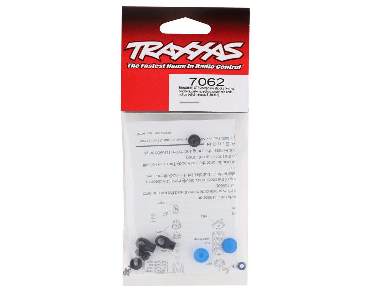Traxxas Composite GTR Shock Rebuild Kit