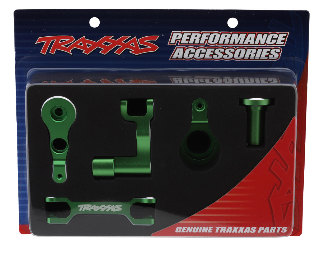 Traxxas XRT® Aluminum Steering Bellcrank Set (Green)