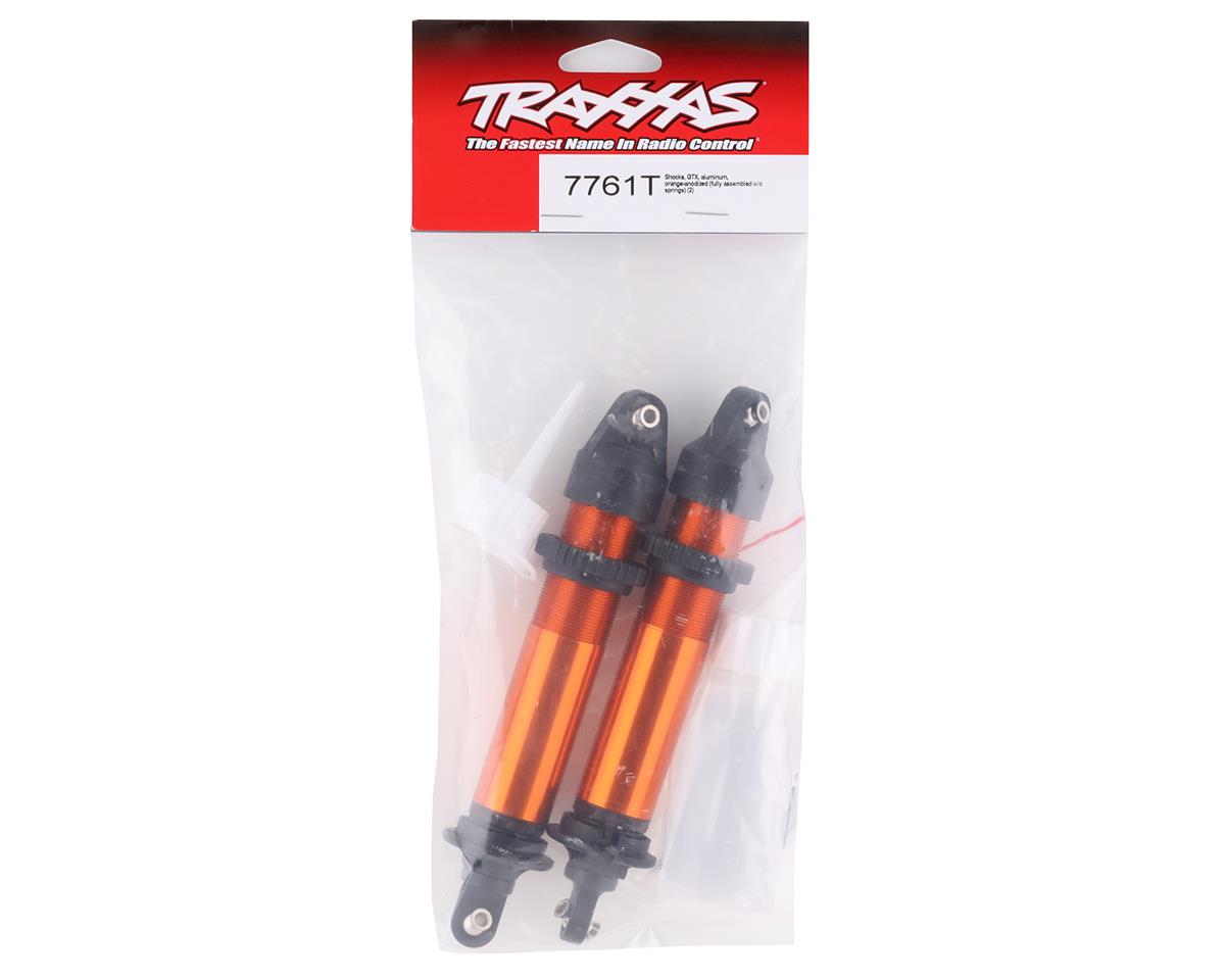 Traxxas X-Maxx GTX Assembled Shocks (Orange) (2)