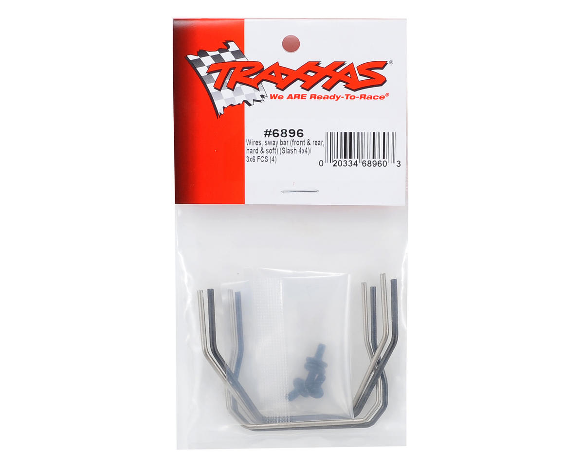 Traxxas Front & Rear Sway Bar Set