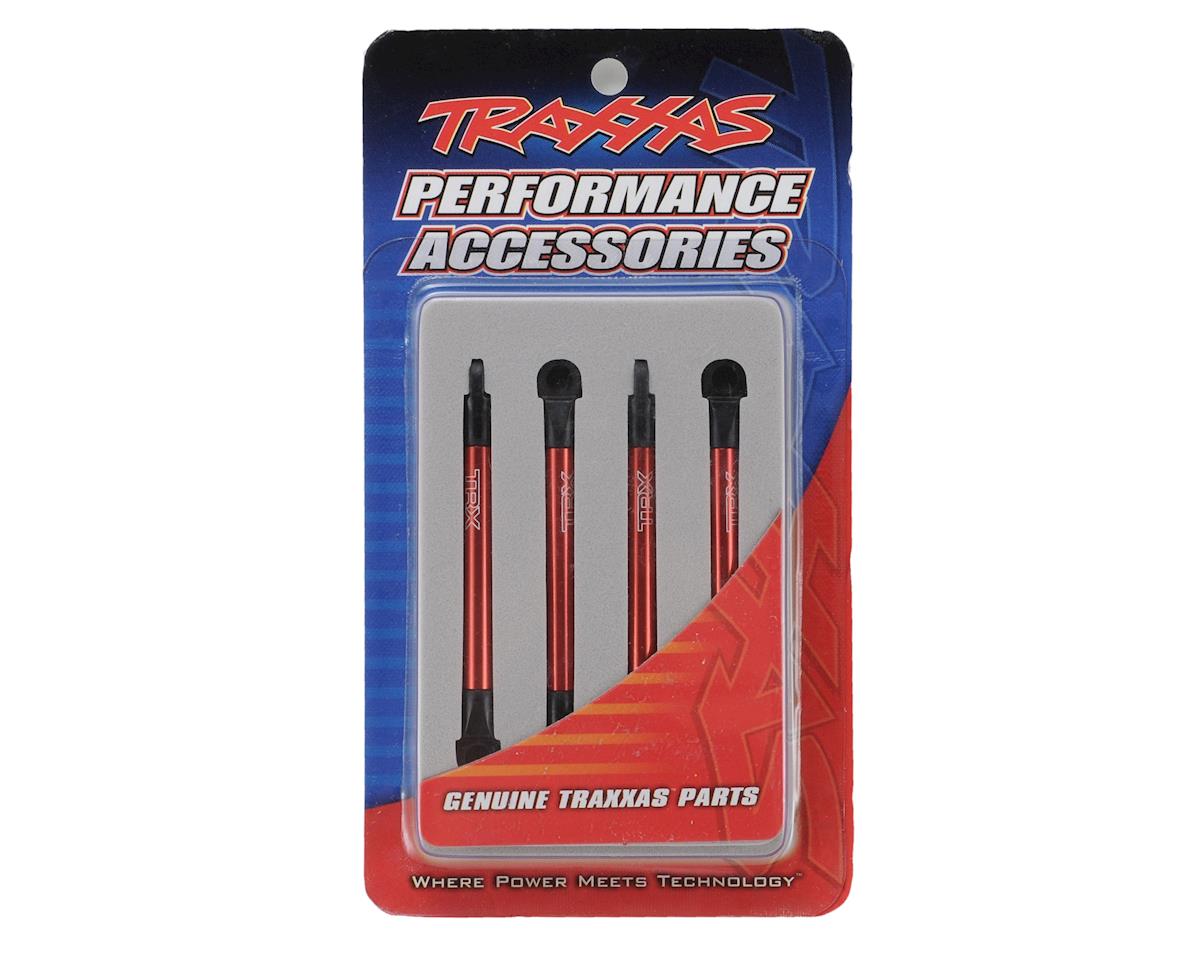 Traxxas Aluminum Push Rods (Red) (4)