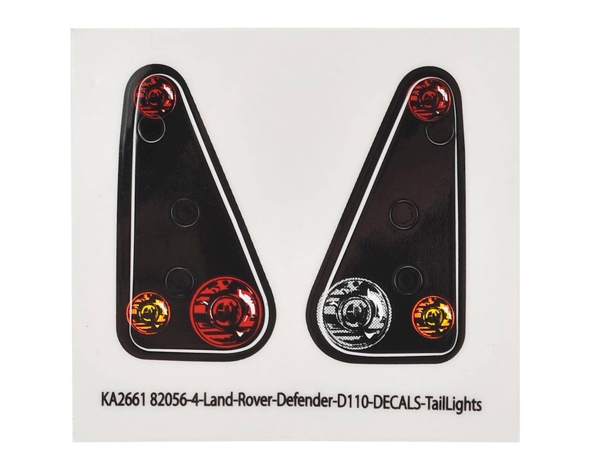 Traxxas TRX-4 Tail Light Housings w/Decals (2)