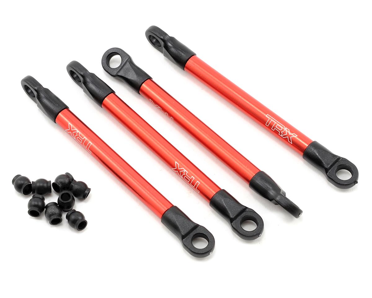 Traxxas Aluminum Push Rods (Red) (4)