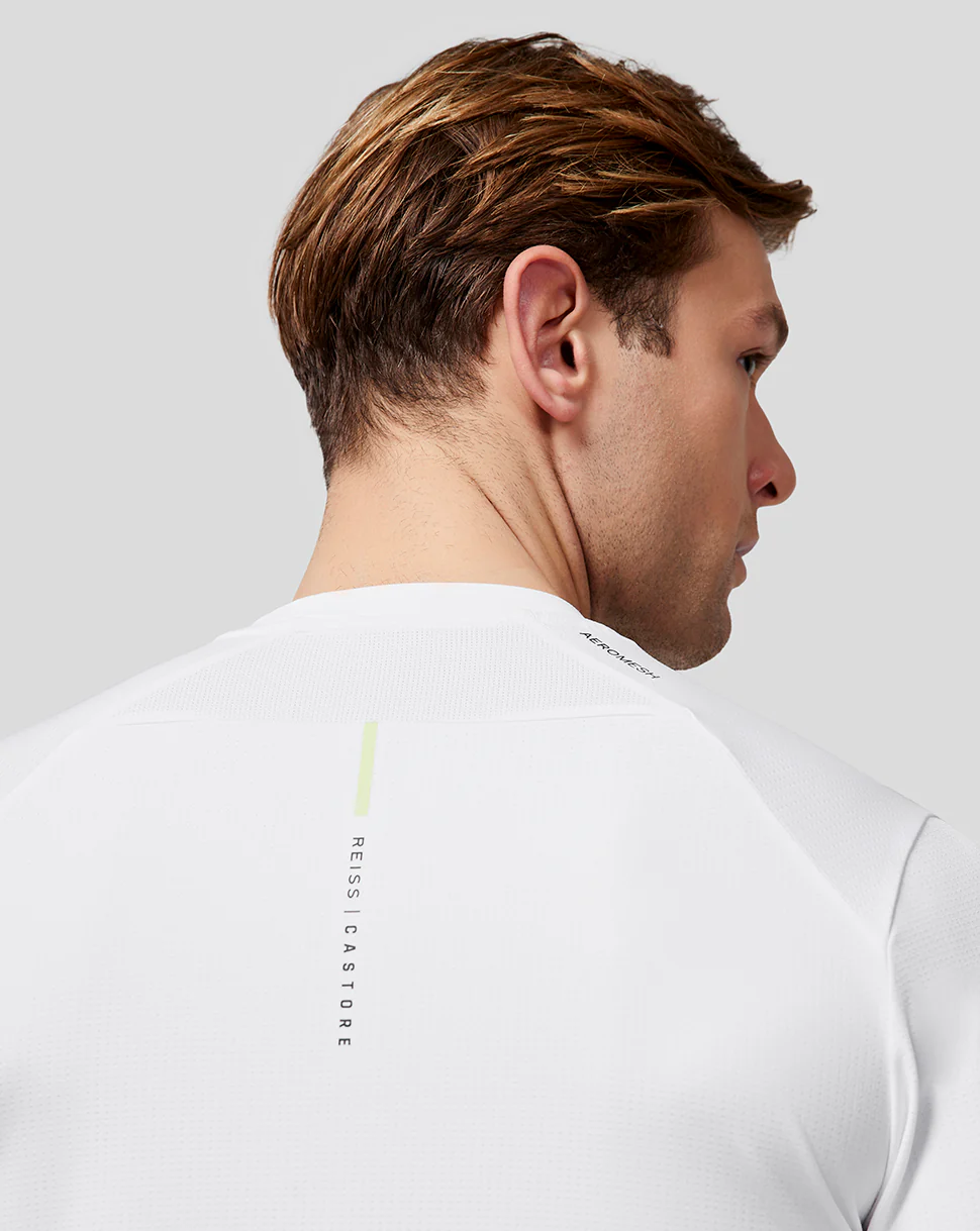 Men’s Reiss Short Sleeve Performance T-Shirt - White