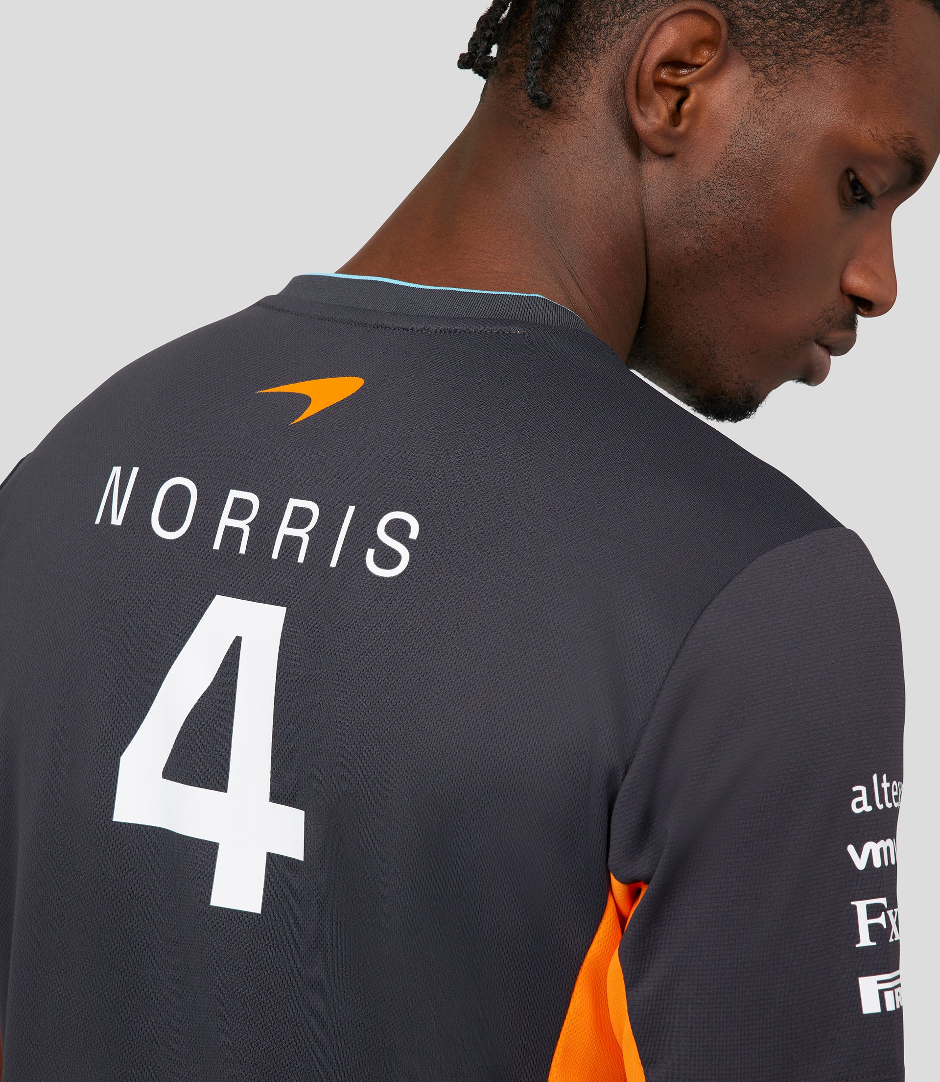 McLAREN MEN'S SET UP T-SHIRT NORRIS - PHANTOM