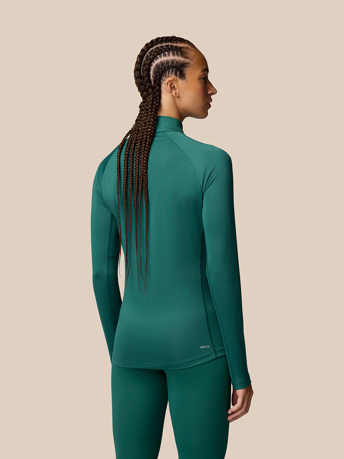 Adapt Training 1/2 Zip Top - Seafoam