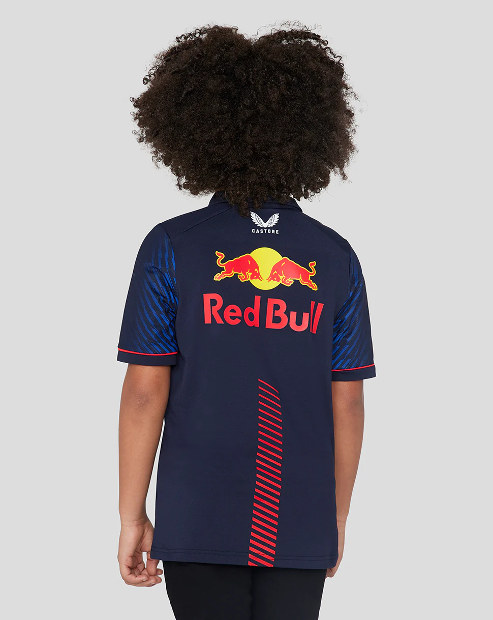 ORACLE RED BULL RACING JUNIOR SS POLO SHIRT DRIVER MAX VERSTAPPEN - NIGHT SKY