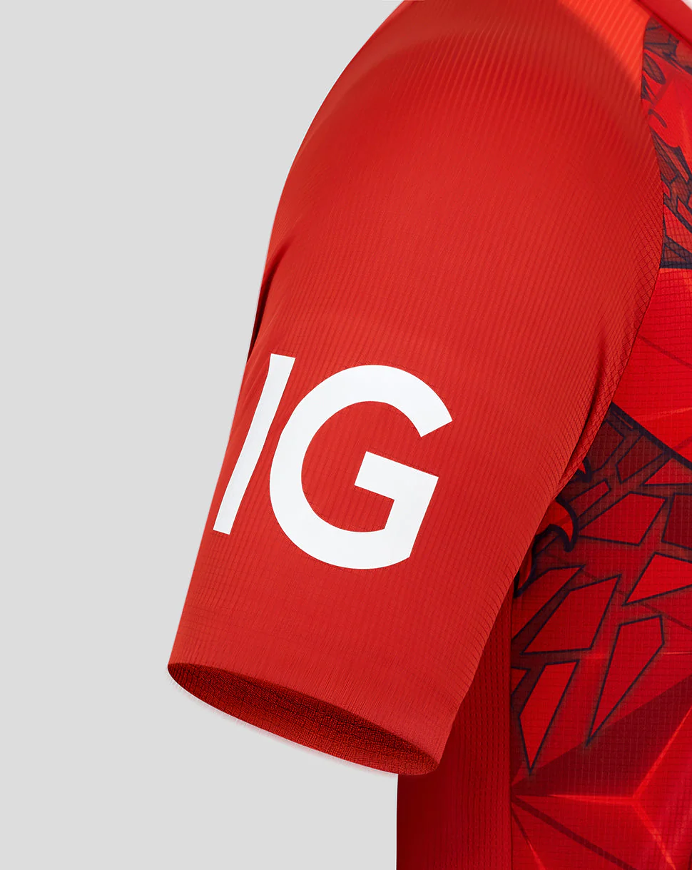 England Cricket T20 Junior Replica Short Sleeve Shirt 25/26