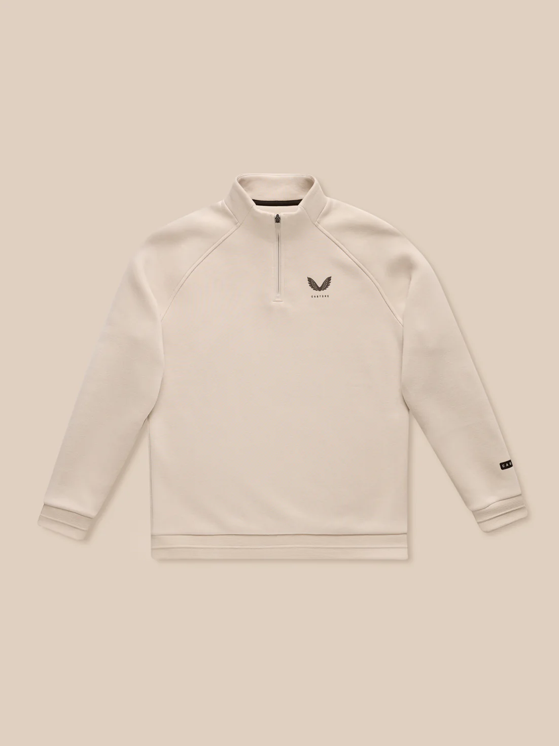 Adapt Fleece Quarter Zip - Stone/Gunmetal