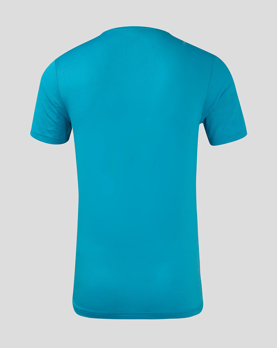 Mens Short Sleeve Training T-Shirt - Caribbean Sea
