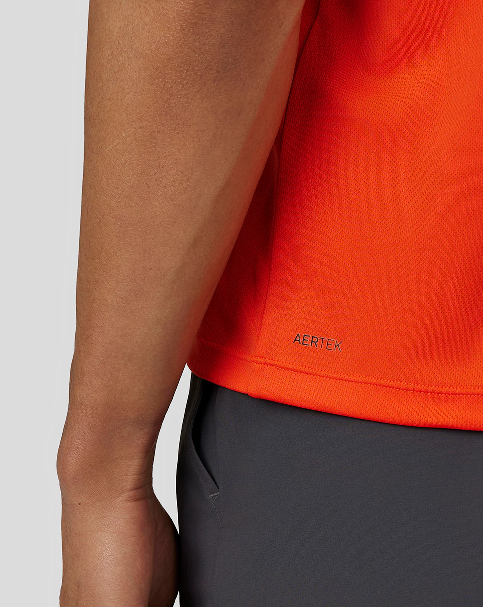 Men’s Flow Short Sleeve Graphic T-Shirt - Deep Orange