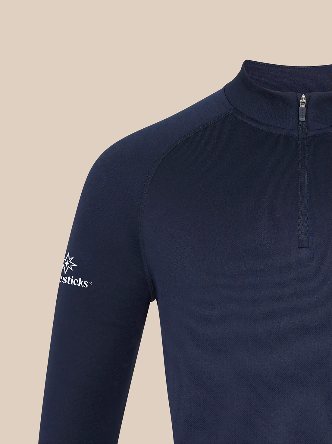 Majesticks GC 1/4 Zip Top - Navy