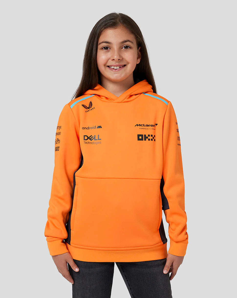 Junior McLaren Hooded Sweat - Autumn Glory