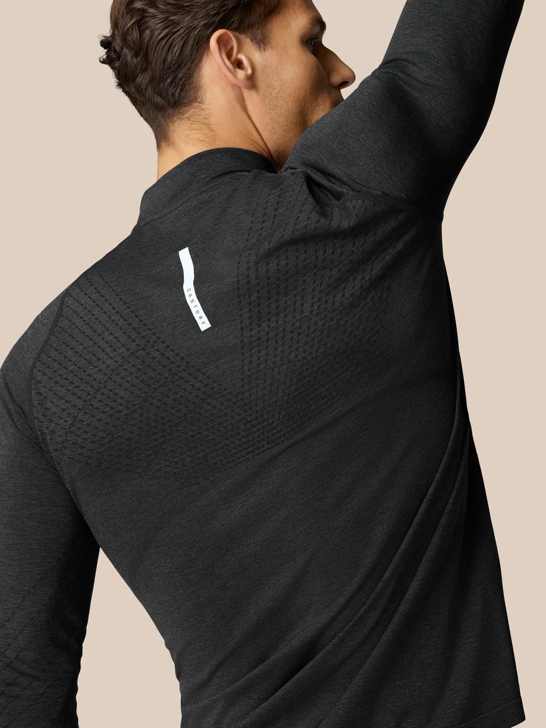 Flow Training 1/4 Zip Top - Black