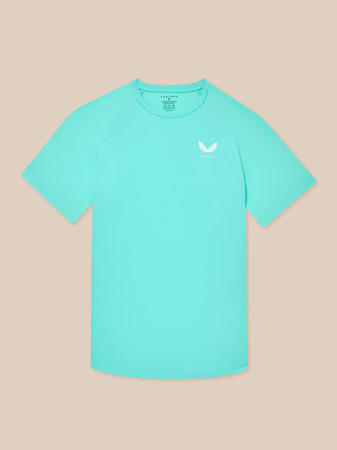 Flow Training Muscle Grip T-Shirt - Light Aqua