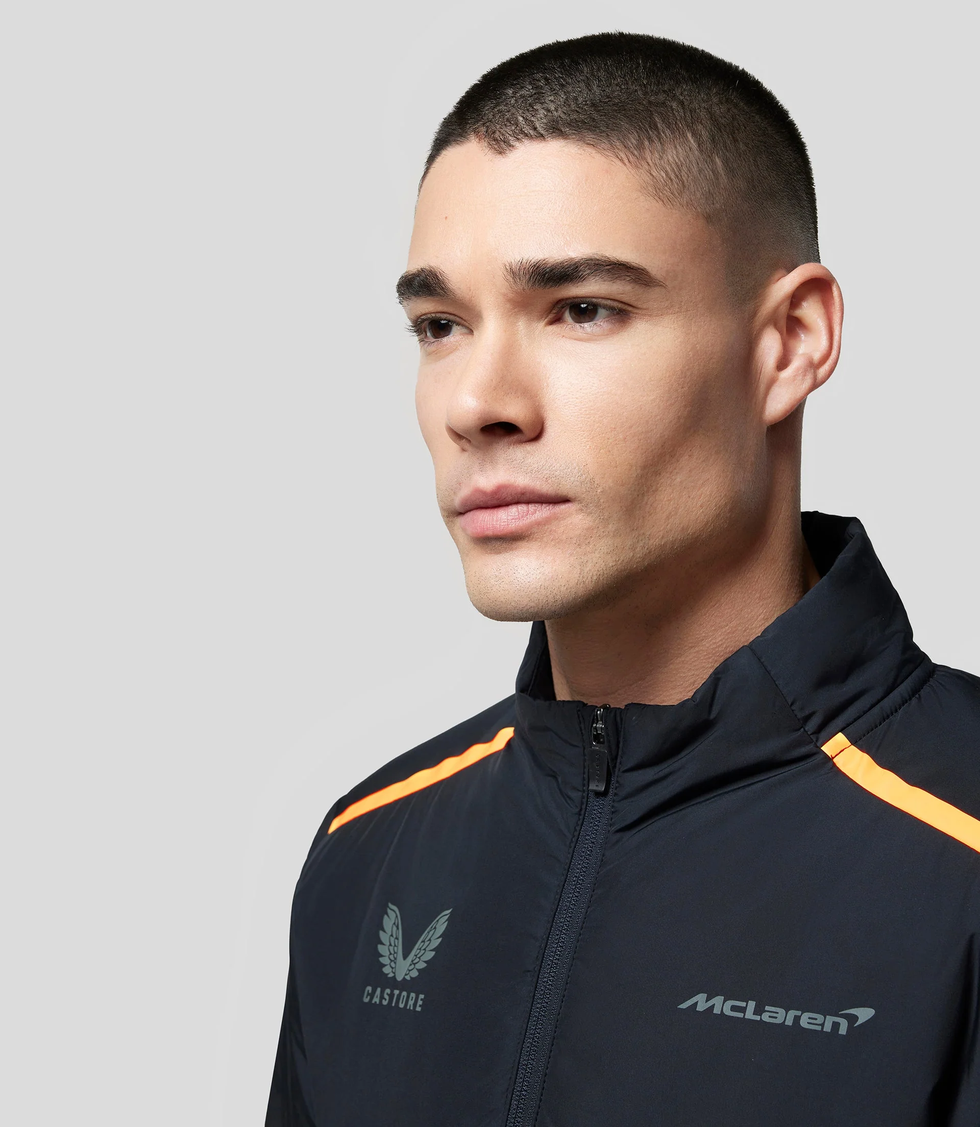 McLAREN PERFORMANCE PADDED JACKET - HARBOUR MIST