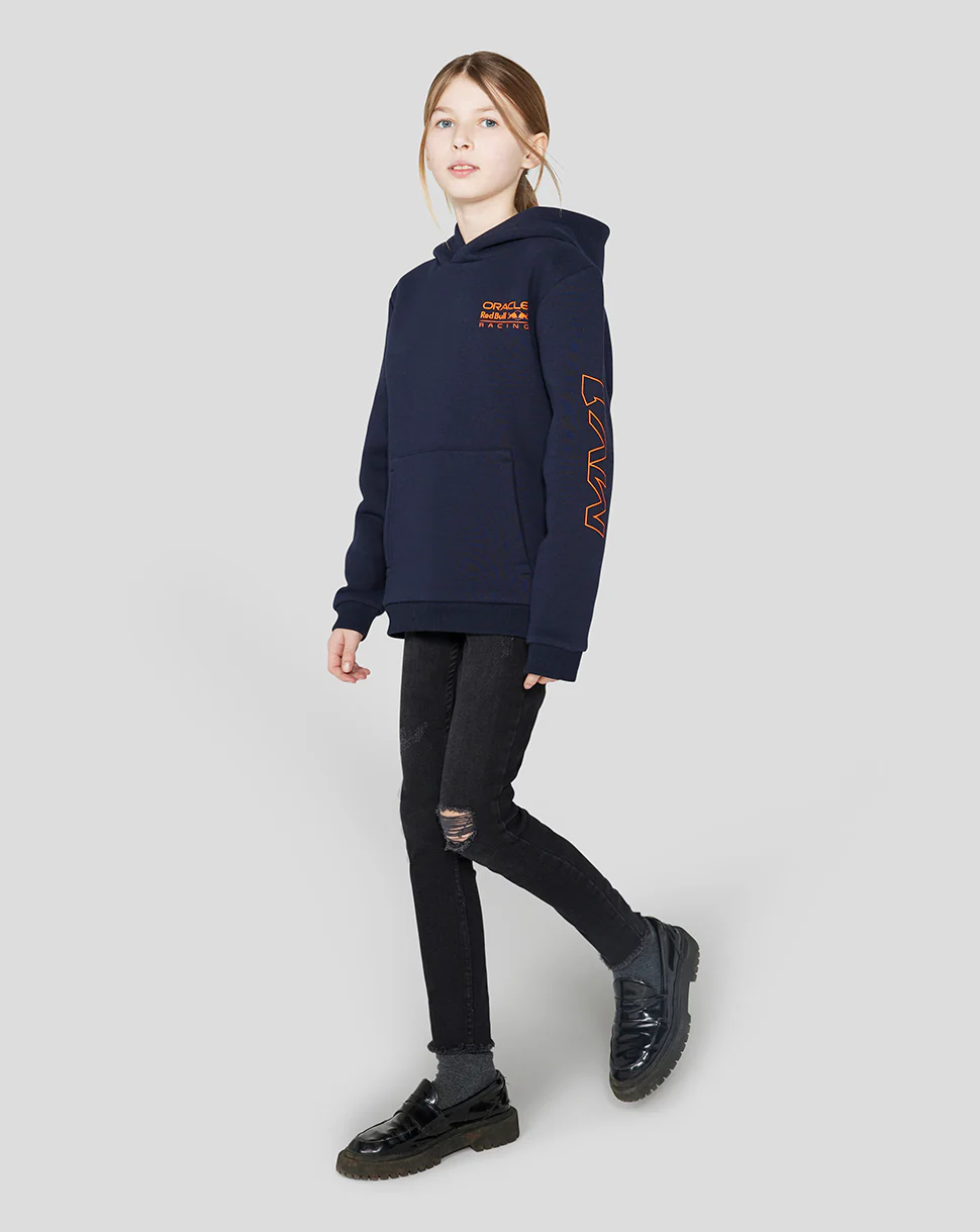 Junior Oracle Red Bull Racing Driver Max Verstappen Hoodie - Night Sky