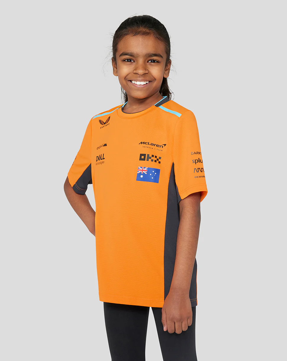 Junior McLaren Set Up T-Shirt Piastri - Autumn Glory