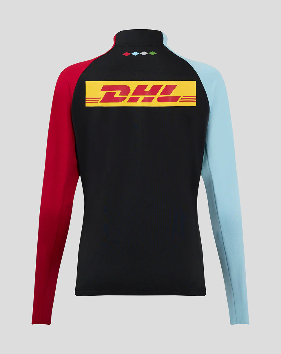 Harlequins Women's 24/25 Training 1/4 Zip - Black