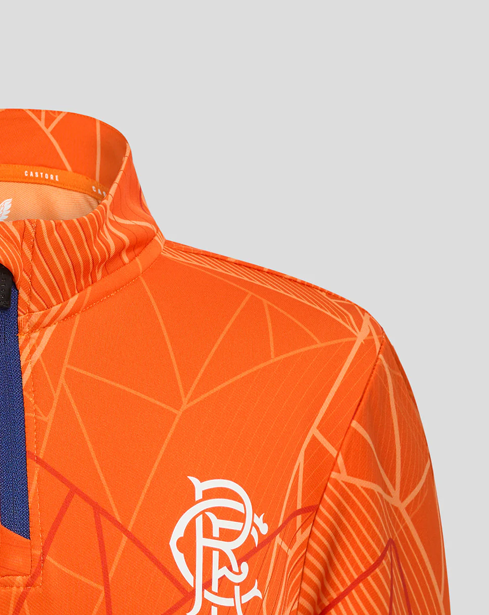 RANGERS 24/25 JUNIOR LEAGUE MATCHDAY 1/4 ZIP MIDLAYER