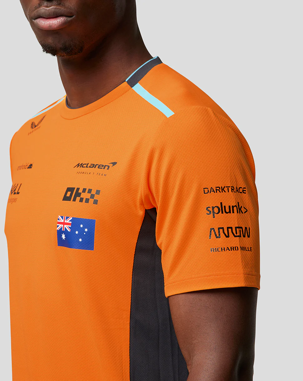 McLAREN MEN'S SET UP T-SHIRT PIASTRI - AUTUMN GLORY