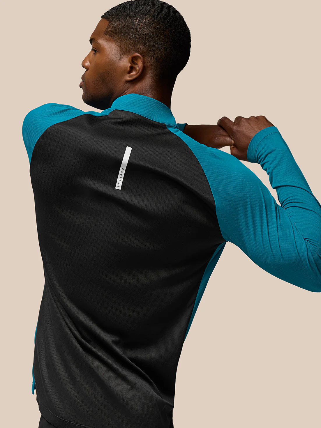 Flow Training 1/4 Zip Top - Dark Aqua