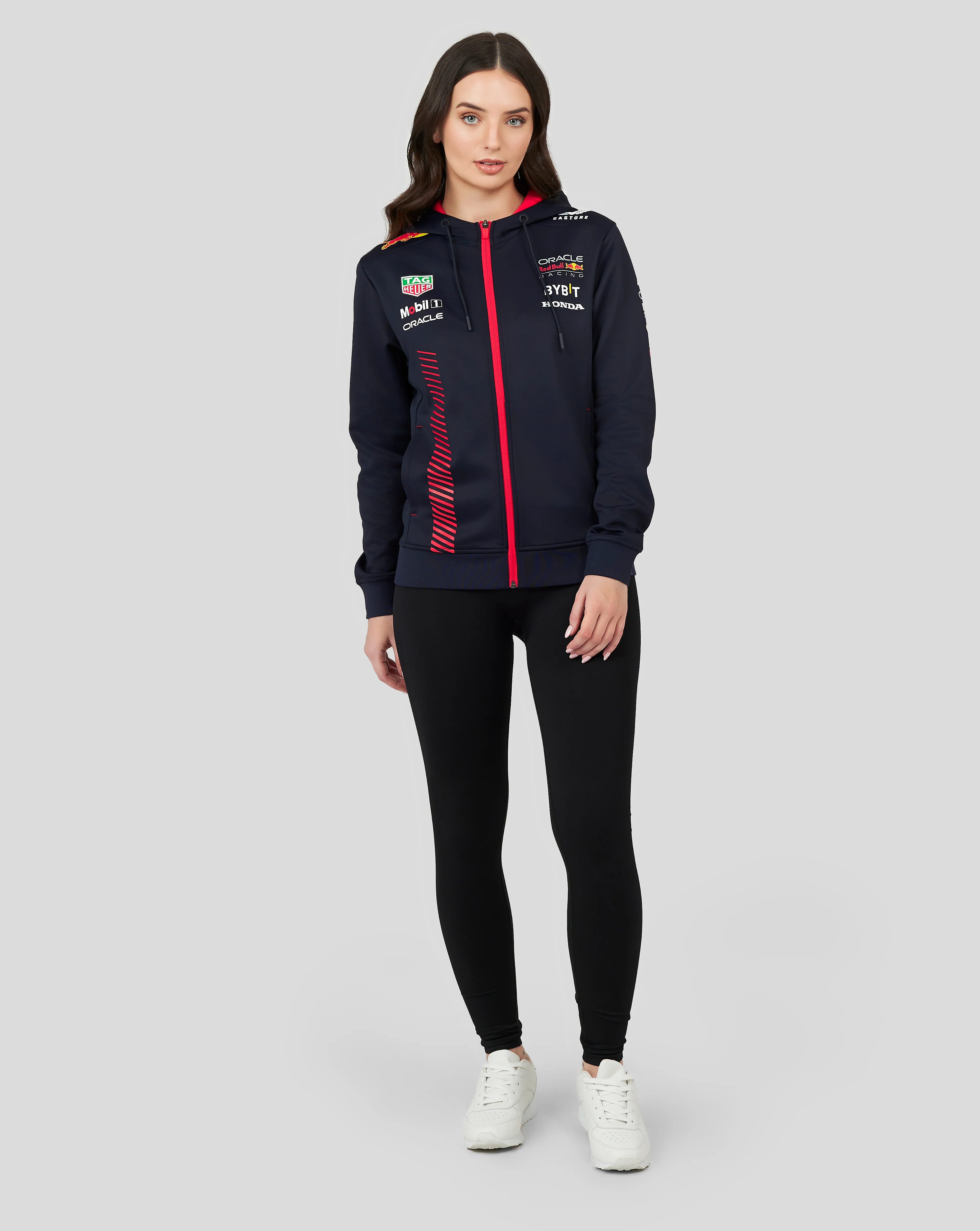 ORACLE RED BULL RACING WOMENS FULL ZIP HOODIE - NIGHT SKY