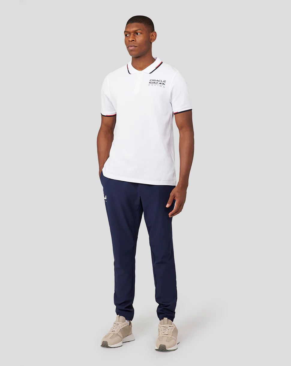 Oracle Red Bull Racing Unisex Core Polo - White