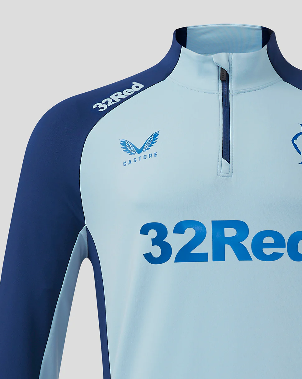 Rangers Men's 24/25 Pro Players 1/4 Zip Training Top