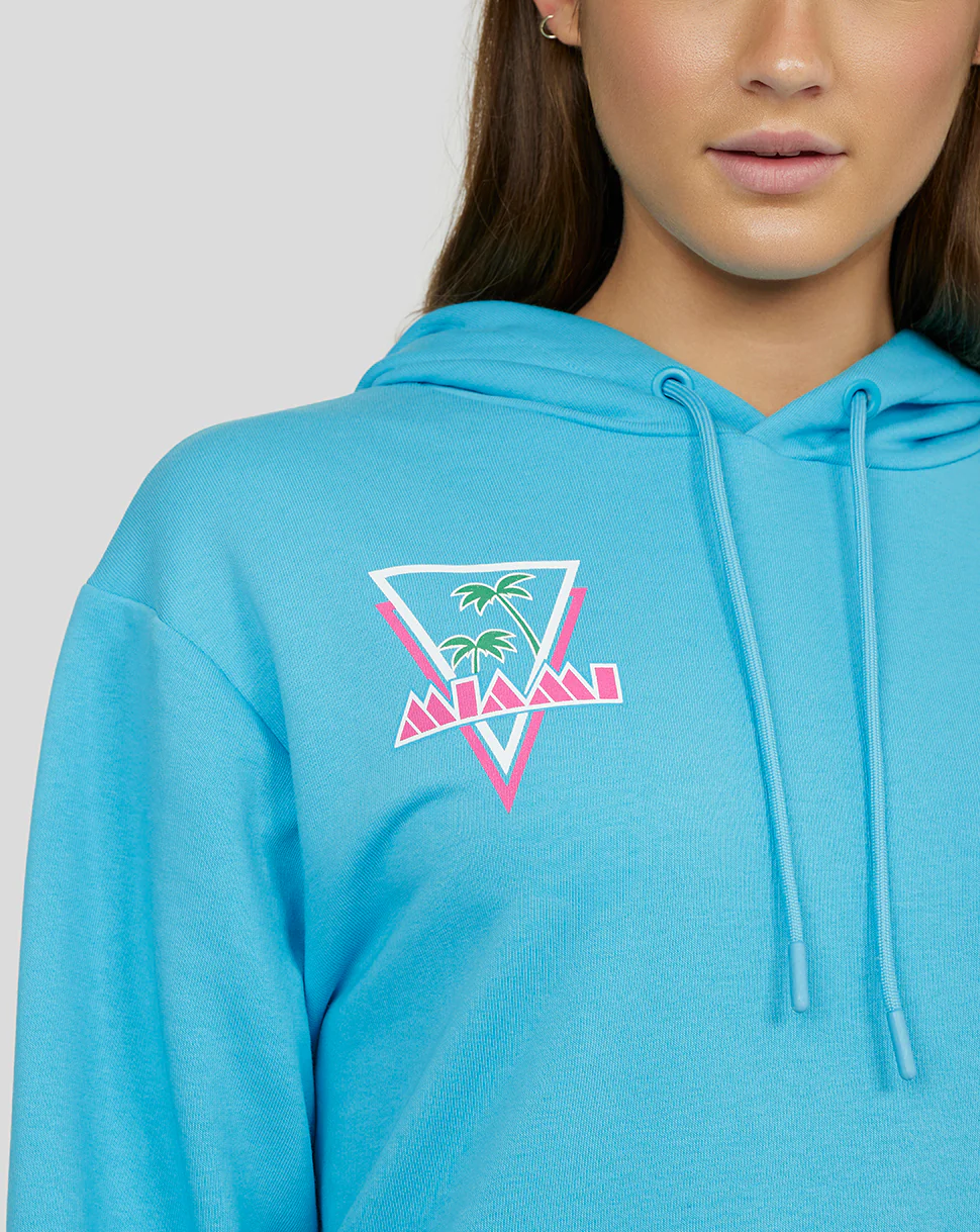 ORACLE RED BULL RACING UNISEX MIAMI OVERHEAD HOODIE - BLUE