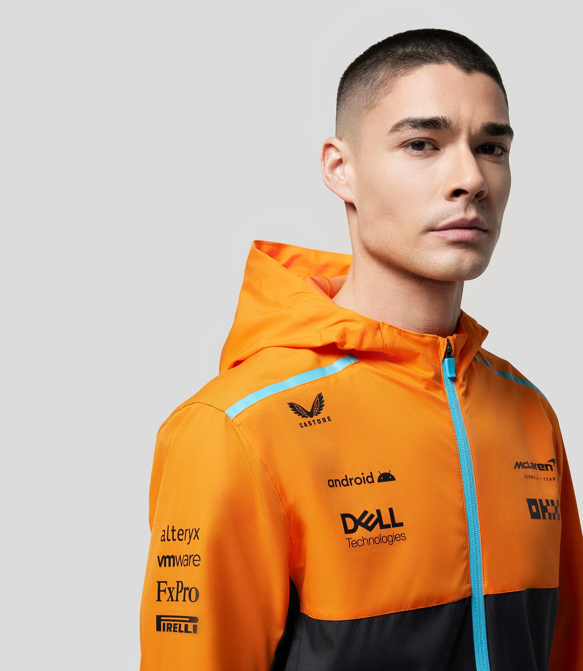 McLAREN MEN'S LIGHTWEIGHT RAIN JACKET 23 - AUTUMN GLORY