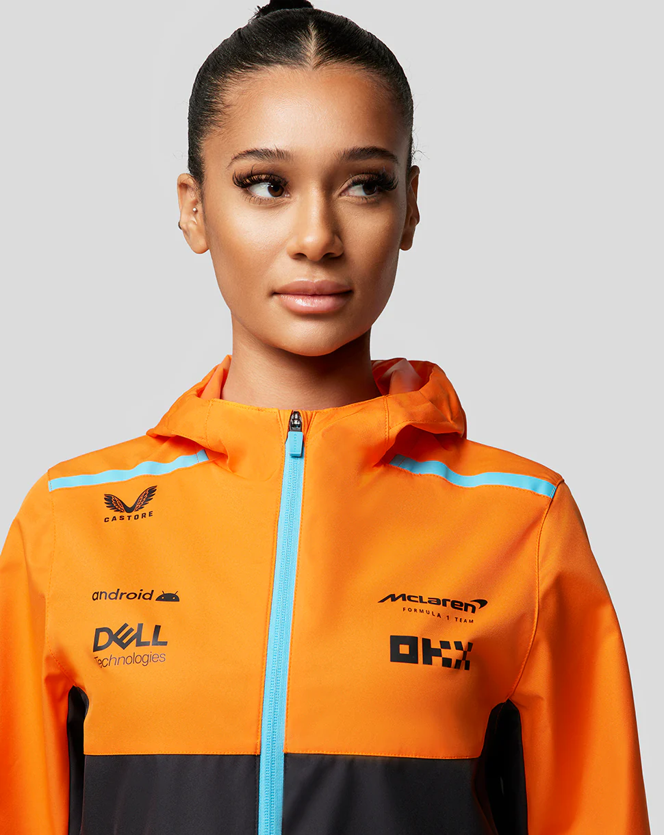 McLAREN WOMEN'S LIGHTWEIGHT RAIN JACKET - AUTUMN GLORY