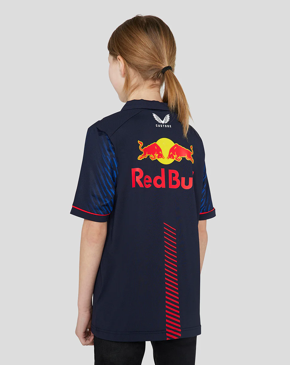 ORACLE RED BULL RACING JUNIOR SS POLO SHIRT DRIVER SERGIO CHECO PEREZ - NIGHT SKY