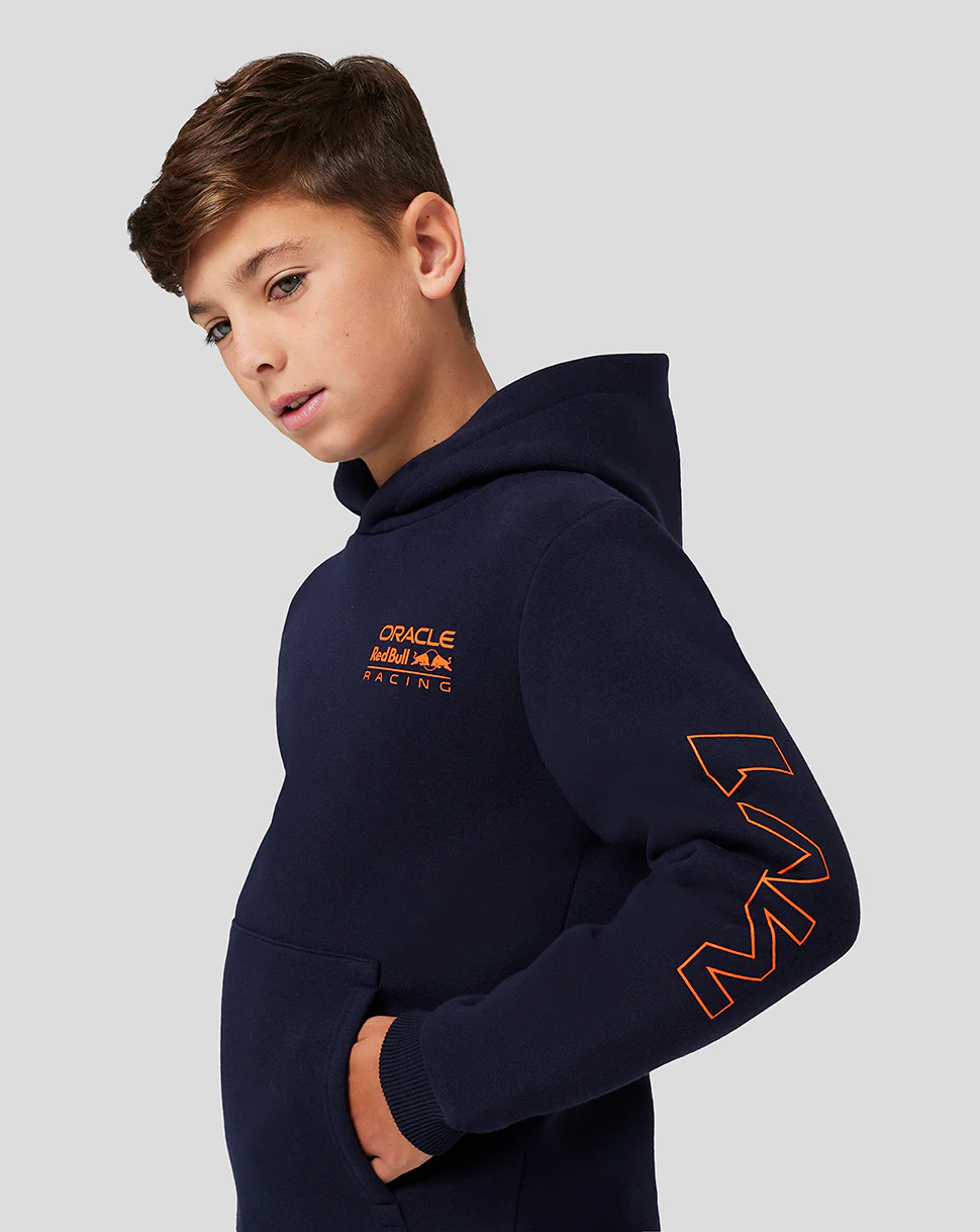 Junior Oracle Red Bull Racing Driver Max Verstappen Hoodie - Night Sky