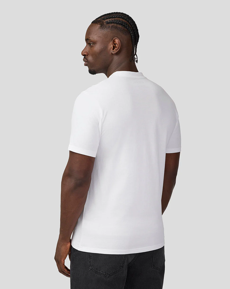 Oracle Red Bull Racing Unisex Large Front Logo T-Shirt - Brilliant White