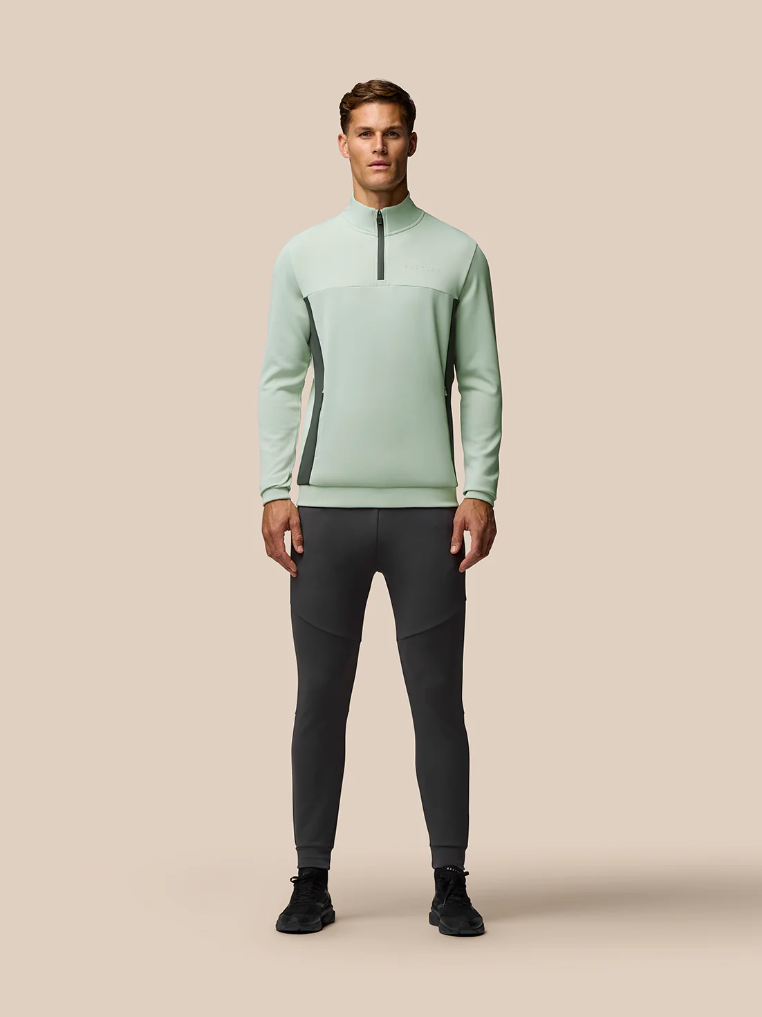 Flex 1/4 Zip Sweatshirt - Sage