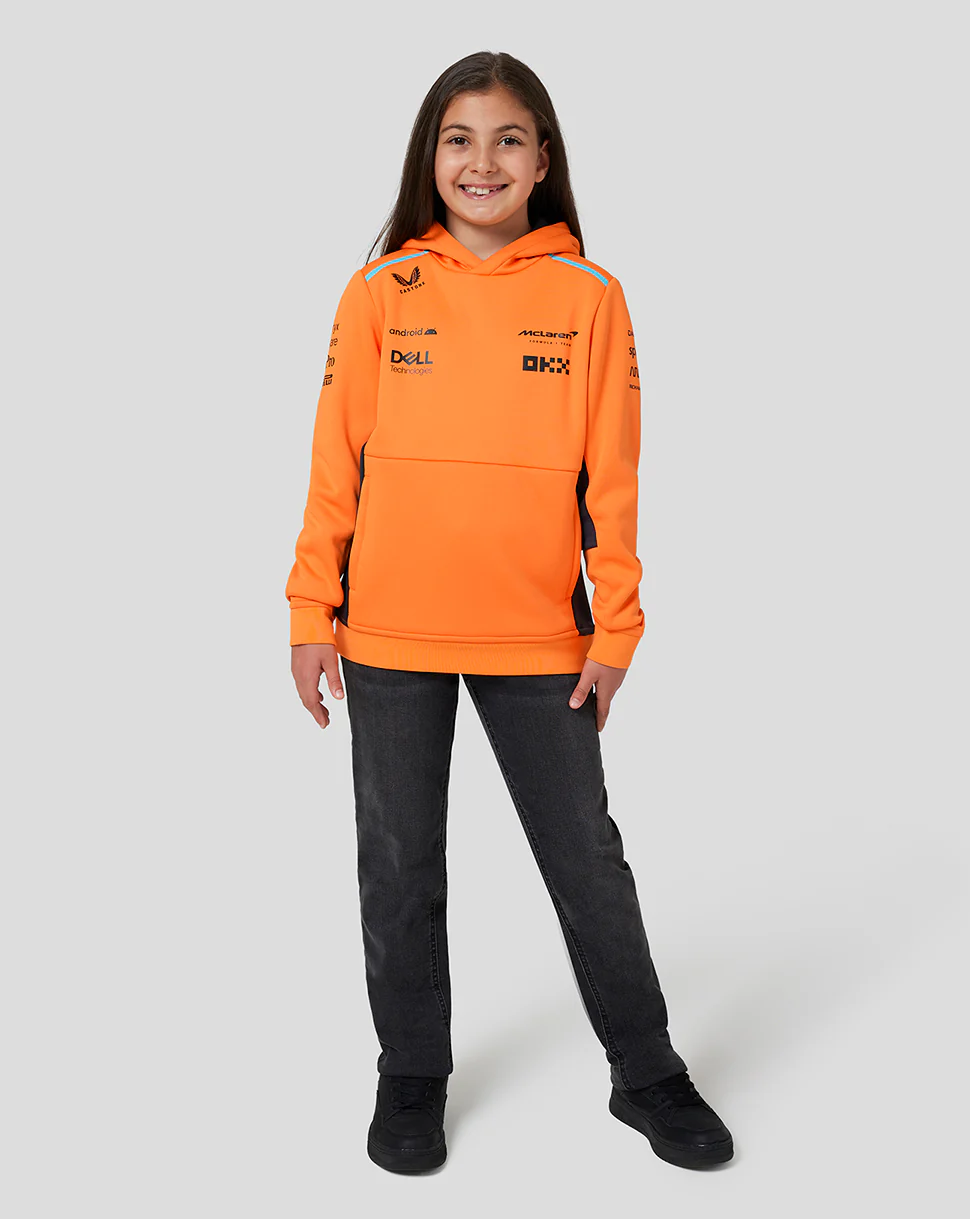 Junior McLaren Hooded Sweat - Autumn Glory