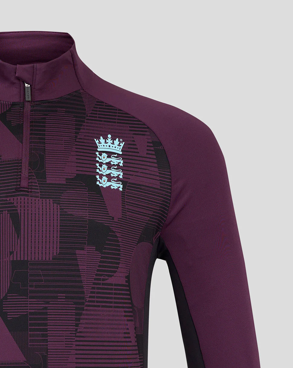 England Cricket Training Men's 1/4 Zip Top 25/26