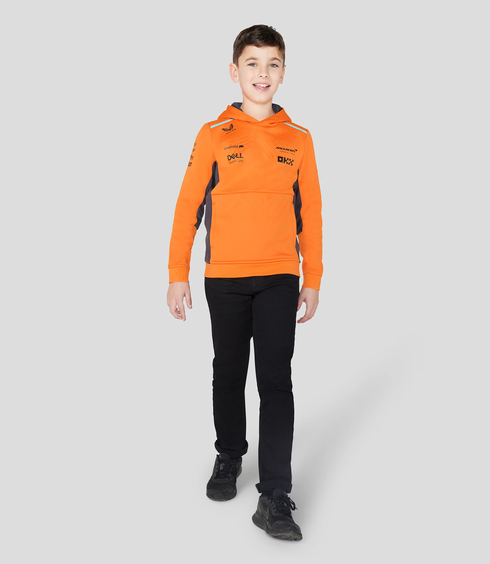 Junior McLaren Hooded Sweat - Autumn Glory