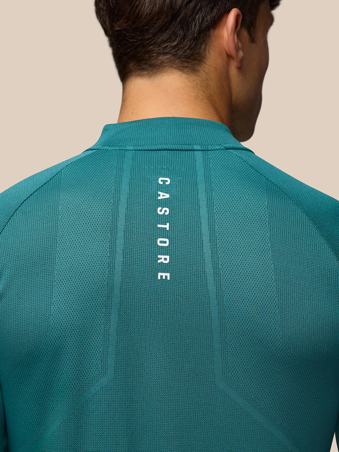 Apex Training 1/4 Zip Top - Aqua