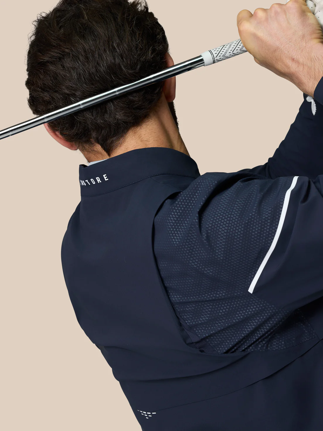 Golf Pinnacle Woven Jacket - Midnight Navy