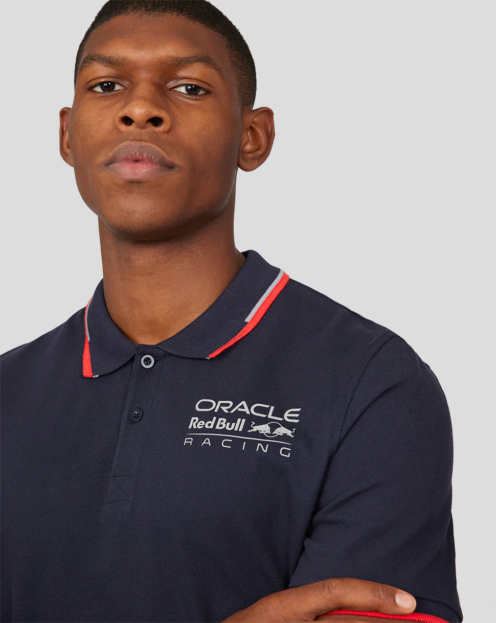Oracle Red Bull Racing Unisex Core Polo - Night Sky