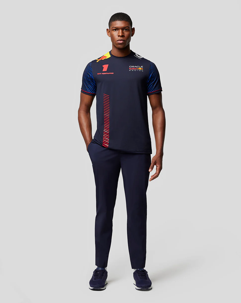 ORACLE RED BULL RACING MENS T-Shirt DRIVER MAX VERSTAPPEN - NIGHT SKY