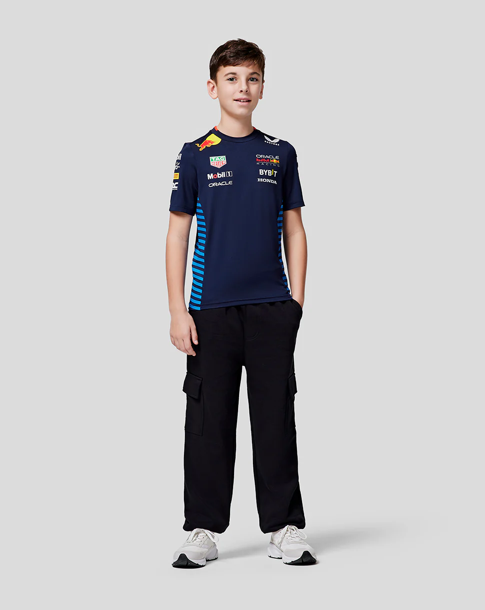 Oracle Red Bull Racing Junior Official Teamline Set Up Tee - Night Sky