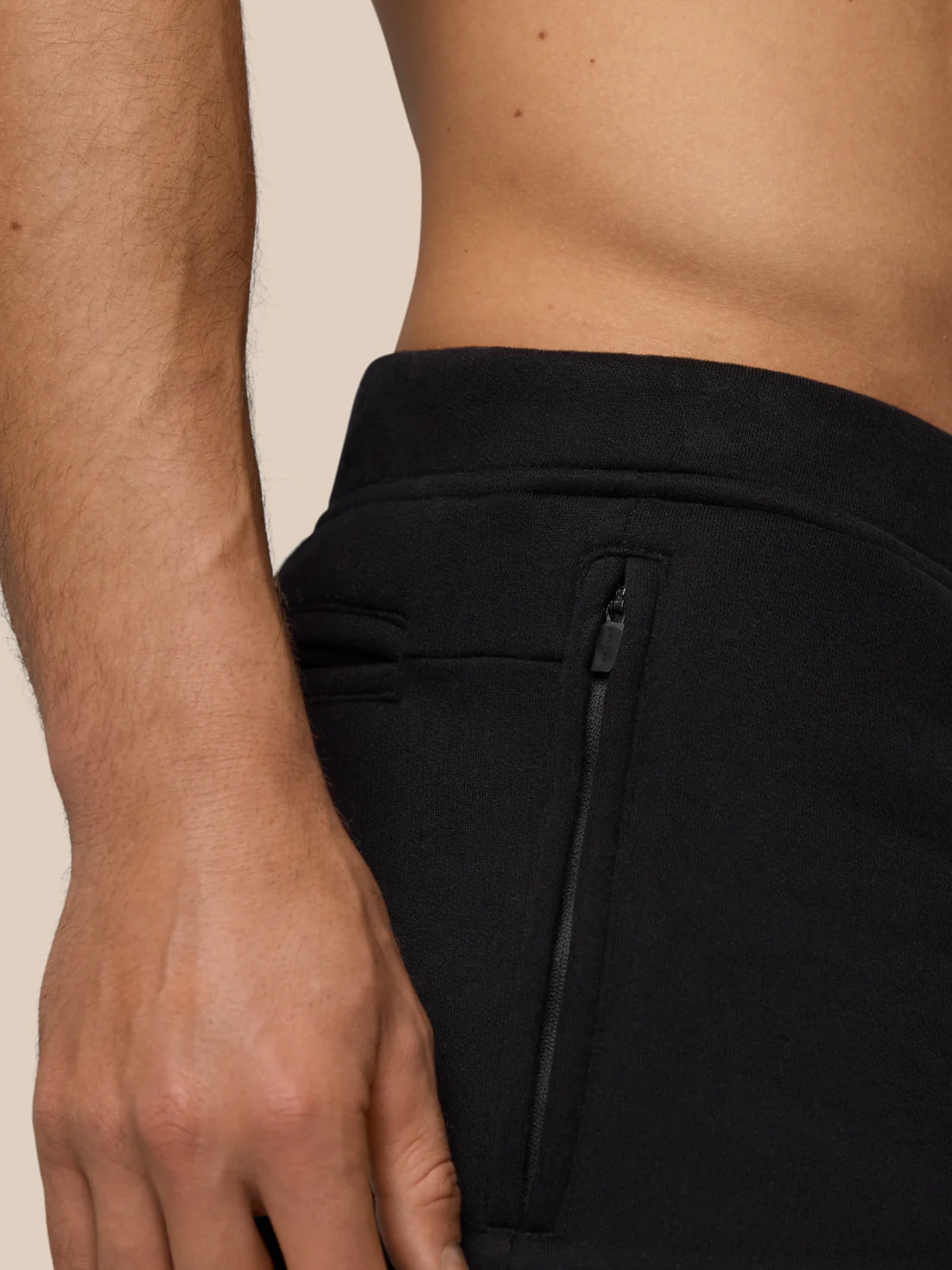 Adapt Fleece Jogger Shorts - Black