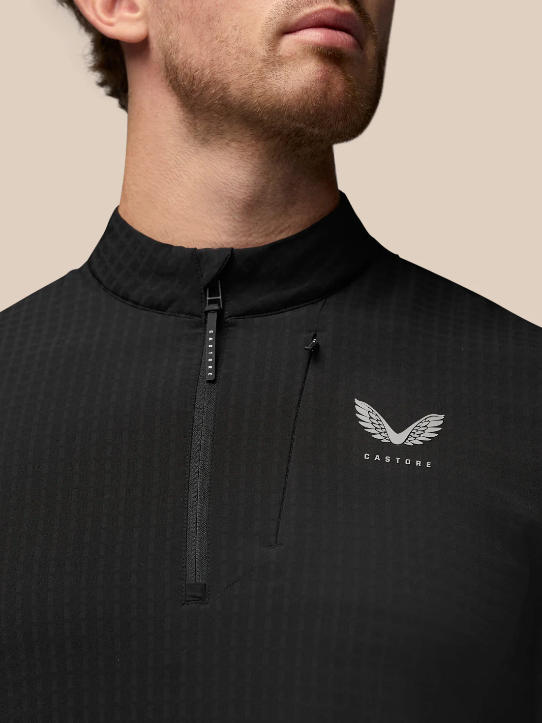 Golf 1/2 Zip Top - Black
