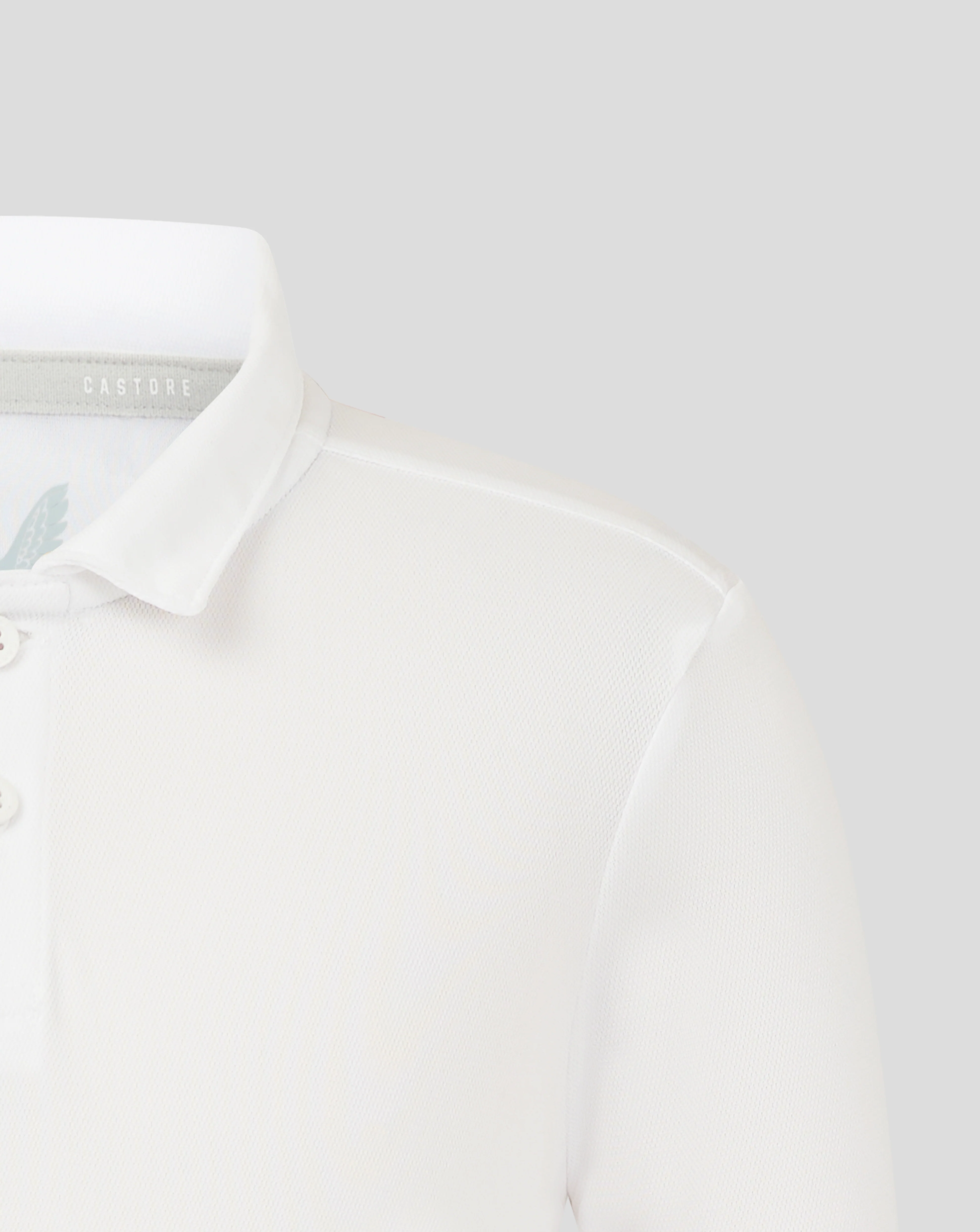 Junior Performance Polo - Brilliant White